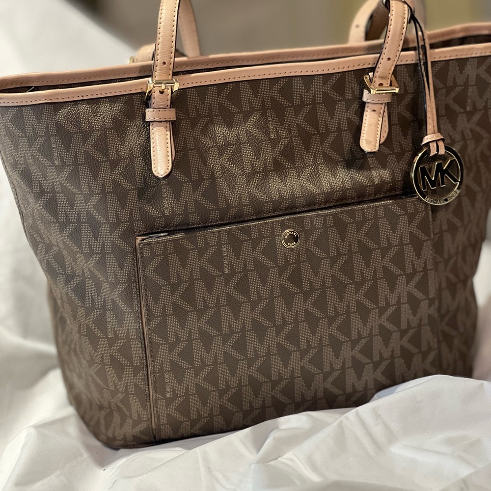 Michael Kors Signature Brown Tote
